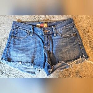 Old Navy Distressed Blue Denim Shorts